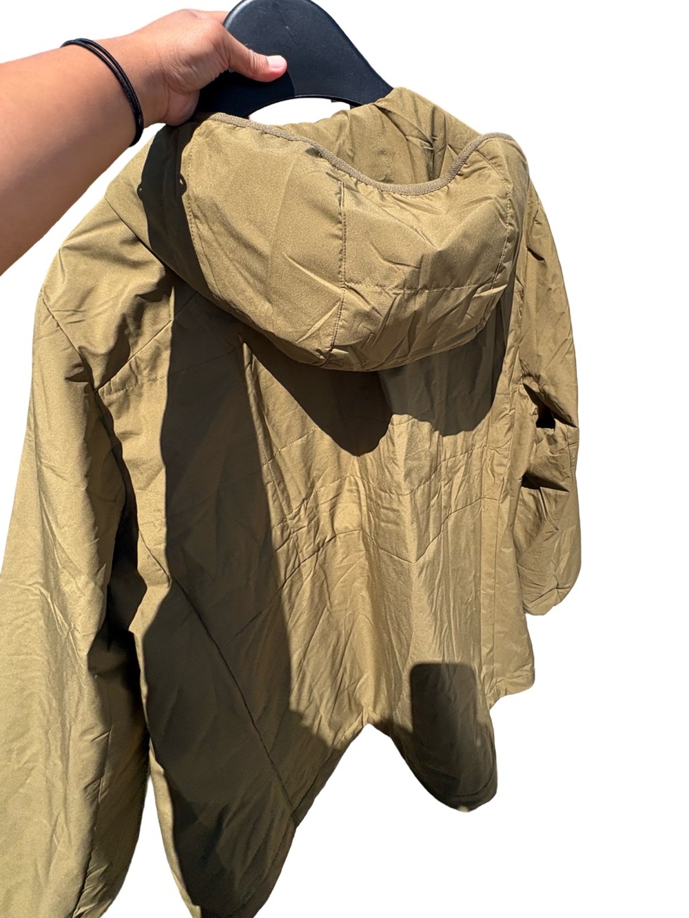 Dakine Men's Olive Green Hooded Puffer Jacket - Picture 6 of 9